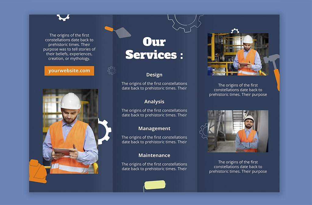 custom brochure contractor design min