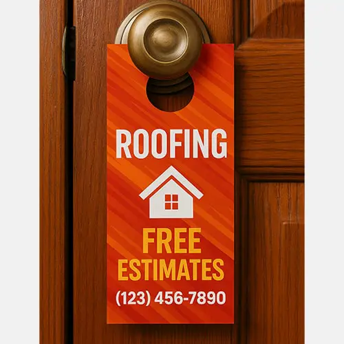 door hangers for contractors-