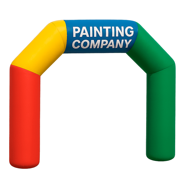 Custom Inflatables Arches for Contractors