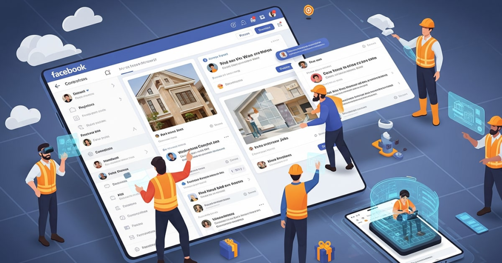 build your contractor facebook page