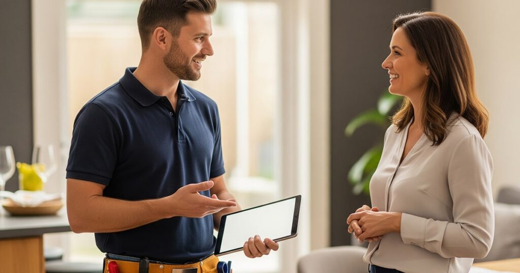 happy customer review