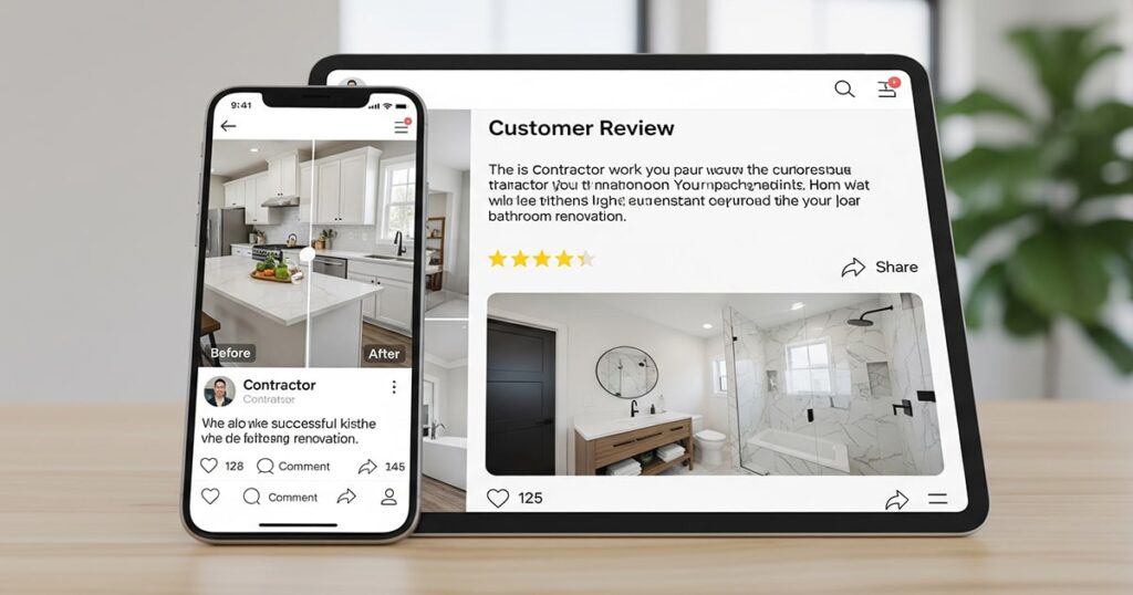 contractors Social Media Marketing